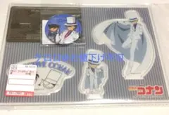 名探偵コナン　コナン　怪盗キッド　アクリルスタンド　缶バッジ　セット　しまむら