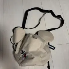 Disney ミッキーマウス耳付きショルダーバッグ