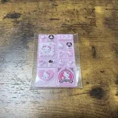 トレーディングミニタイルシール サンリオ　チャーミーキティ
