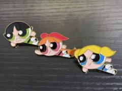 パワパフガールズ バブルス ブロッサム バターカップ ピンバッジ