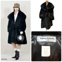 SONIARYKIEL ソニアリキエル　ウールコート 美品 リアルファー　毛皮 2026年最新】SONIA RYKIEL レディース 毛皮・ファーコートの人気