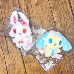 【ルビー、サフィー】ジュエルペット かおりつきマスコットぬいぐるみ 2点セット