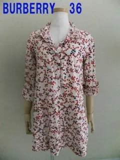 美品　バーバリー ブルーレーベル　チュニックワンピース 36（S)