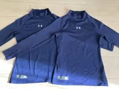アンダーアーマー アンダーシャツ　裏起毛　160✖️2枚