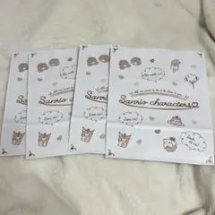 サンリオキャラクター 紙袋4枚セット