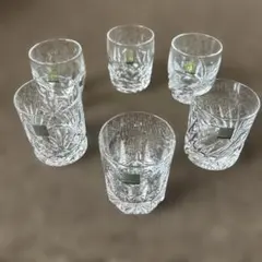 ☆美品☆HOYA ホヤクリスタル ショットグラス　６個セット