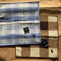 POLO RALPH LAUREN タオルハンカチ 2枚セットのサムネイル