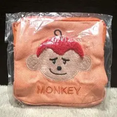 たべっ子どうぶつ ふわもこポーチコレクション　さる　MONKEY