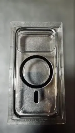 トリニティ Lumino iPhone 17Pro用 クリアケース ブラック