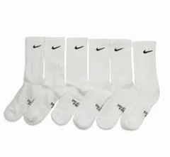 ＊訳あり＊新品 NIKE ナイキ エブリデイ クルーソックス 3足 M