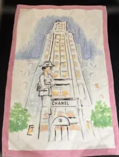 CHANEL バスタオル ビーチタオル ピンクのサムネイル