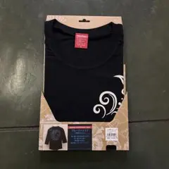 フルマスリーブ ブラック 七部Tシャツ Lサイズ