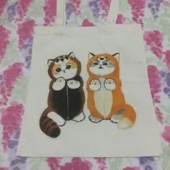 モフサンド 猫イラスト キャンバストートバッグ mofusand