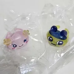 たまごっちぷくっとクリアリング　まめっち／ふらわっち