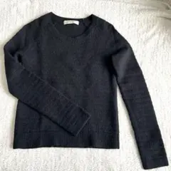 ビューティ&ユース　黒アンゴラニット