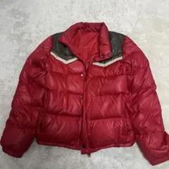 TK TAKEO KIKUCHI ダウンジャケット　レッド ジップアップのサムネイル