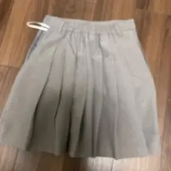 グレー プリーツスカート Mサイズ