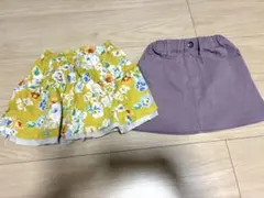 ✳︎子どもスカート110サイズ✳︎２枚セット✳︎