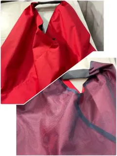 ワンハンドル洋服生地三角バッグリバーシブルハンドメイド（６６７）