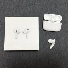 【正規品】AirPods Pro 第1世代 右耳+充電ケース 外箱+付属品付き