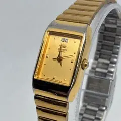 良品 稼働品 SEIKO セイコー レディース 腕時計 オールゴールド クォーツ