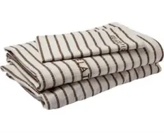 新品　ジェラートピケ ストライプ柄　シングル3点セット