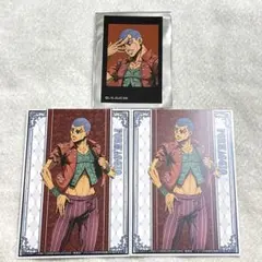 ホルマジオ　3点セット　ミニフォト&ブロマイド2点　ジョジョ　メディコス