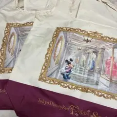 ディズニー　ファンタジースプリングスホテル　グランドシャトー　エコバッグ　2枚