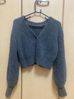 FREE'S MART グレー ニットカーディガン