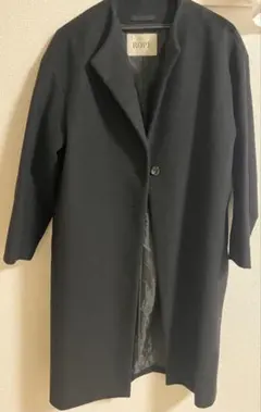 ROPE 黒 ロングコート　36サイズ