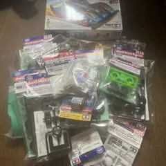 ミニ四駆 MSフレキ & MAカスタム 完成品 パーツまとめ売り【引退