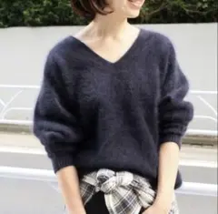 【極美品】IENA チャイニーズラクーン100% ニット　クルーネック　ブラック 2025年最新】ラクーン ＆ ニットの人気アイテム - メルカリ