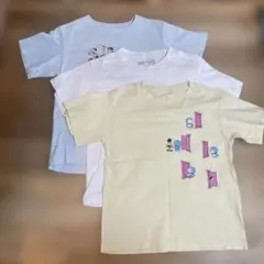 ドラえもん柄Tシャツ 120cm 3枚セット　ユニクロ