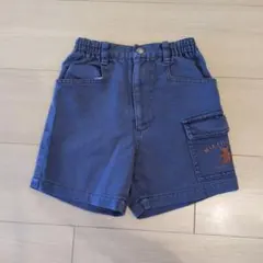 レトロMIKI HOUSE ハーフパンツ 100cm ネイビー