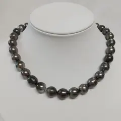 黒蝶真珠 ネックレス マルチカラー - メルカリ