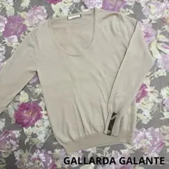 美品 GALLARDA GALANTE ガリャルダガランテ 薄手ニット トップス