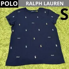 【POLO】美品✨Sサイズ　ラルフローレン　カラフルポニー刺繍 Tシャツ