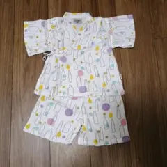 Cody Coby ボトル柄コットン甚平 M 100cm