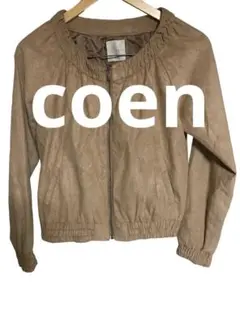 COEN コーエン　ジャケット　茶色　ベージュ