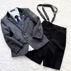 美品✨ ミチコロンドンコシノ フォーマルスーツ セットアップ 7点 120cm