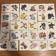 ポケモンパン デコキャラシール まとめ売り 32枚