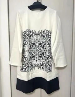 ZARA ペイズリー柄 チュニック