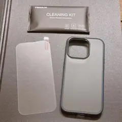 iPhone14Pro ケース 半透明 マット カバー フィルム