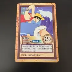 旧ワンピースカードゲーム ルフィ ゴムゴムの黄金回転銃 - メルカリ
