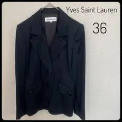Yves Saint Lauren サイズ36 ジャケット　ブラックのサムネイル