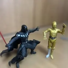 Star Wars ダースベイダー C-3PO フィギュア 2体セットのサムネイル