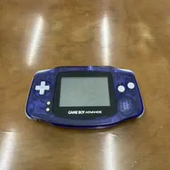 ゲームボーイアドバンス クリアパープル 本体