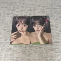 LESSERAFIM CRAZY ウンチェ トレカ