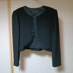 東京ソワール ブラックフォーマル 礼服 喪服 ノーカラー ジャケット L 12号