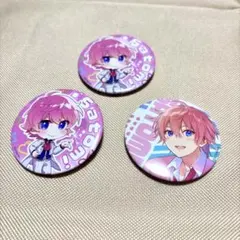 【3個セット】すとぷり さとみくん 缶バッジ 2021にゅーいやー